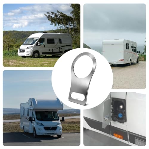 Tanksicherung für AdBlue für Fiat Ducato - Verschluss Sicherung aus Edelstahl für AdBlue, Wohnmobil Zubehör für Fiat Ducato, Jumper, Boxer ab 2016, Praktisch Tanksicherung für gegen unbefugten Zugriff