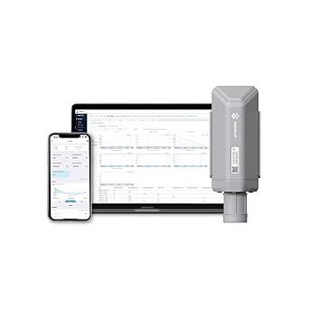 Seeed Studio SenseCAP S2101- LoRaWAN Air Temperature and Humidity Sensor, Wireless Long Distance Sensor with Bluetooth Configuration, Outdoor Temperature and Humidity Monitor with IP66 Enclosure.