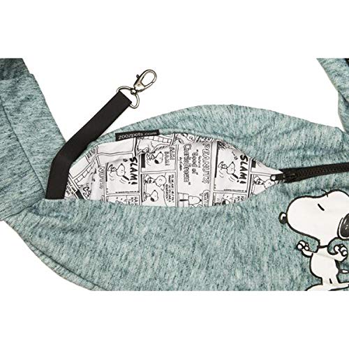 Bolsa Sling Zooz Pets Snoopy Strong Jade