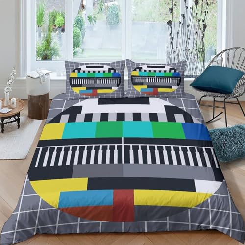 Housse de couette hypoallergique en microfibre douce anti-acariens