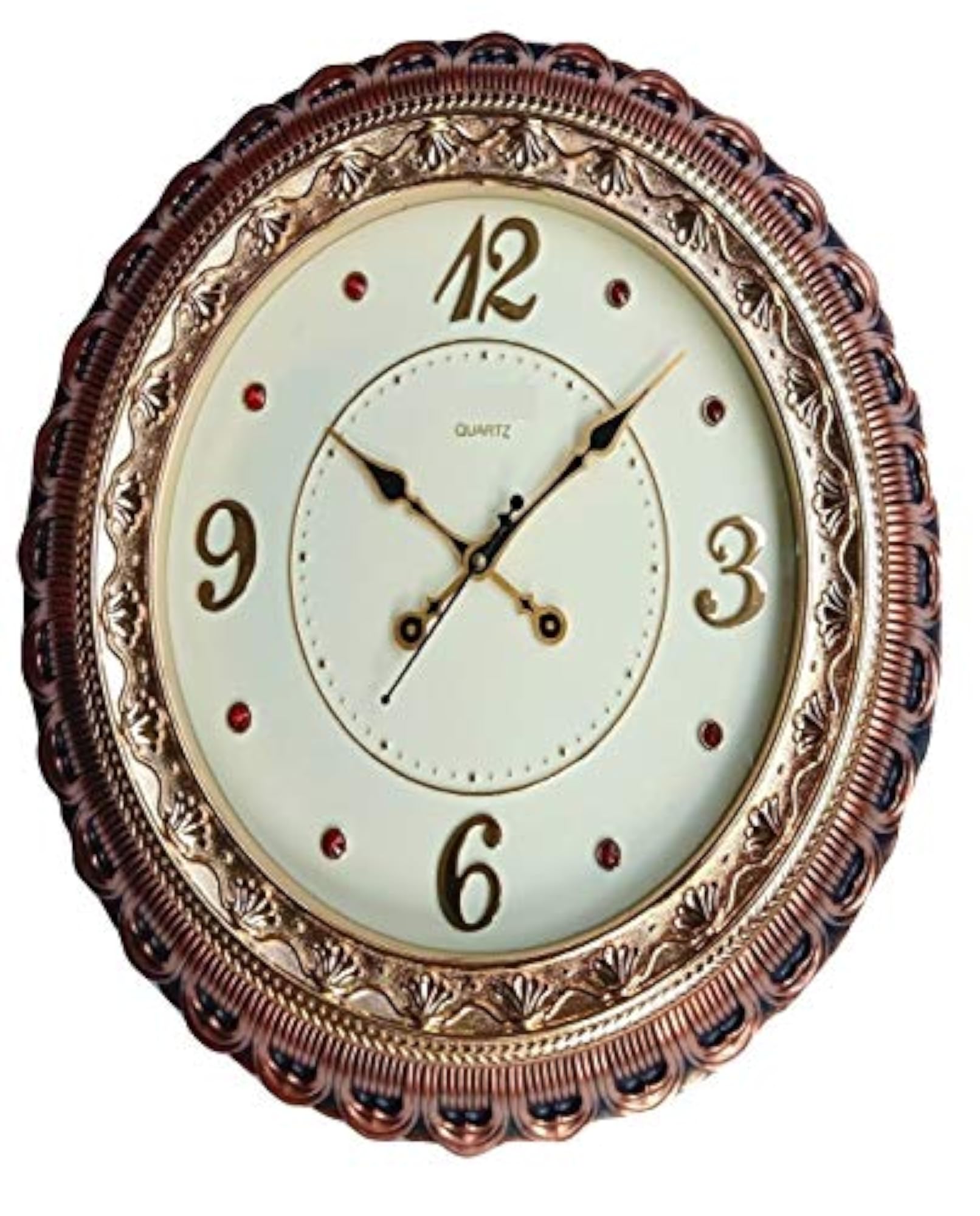 Large Premium Metal Series Look Wall Clock