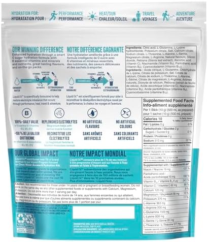 Liquid I.V. - Hydration Multiplier Electrolyte Drink Mix for Everyday - Hydration with Mango Pineapple flavour and Zero Sugar (18 sticks) - 2