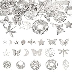 Silver Leaf & Butterflies