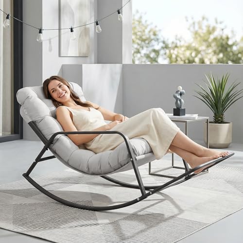 RADIATA Papasan Rocker with Footrest