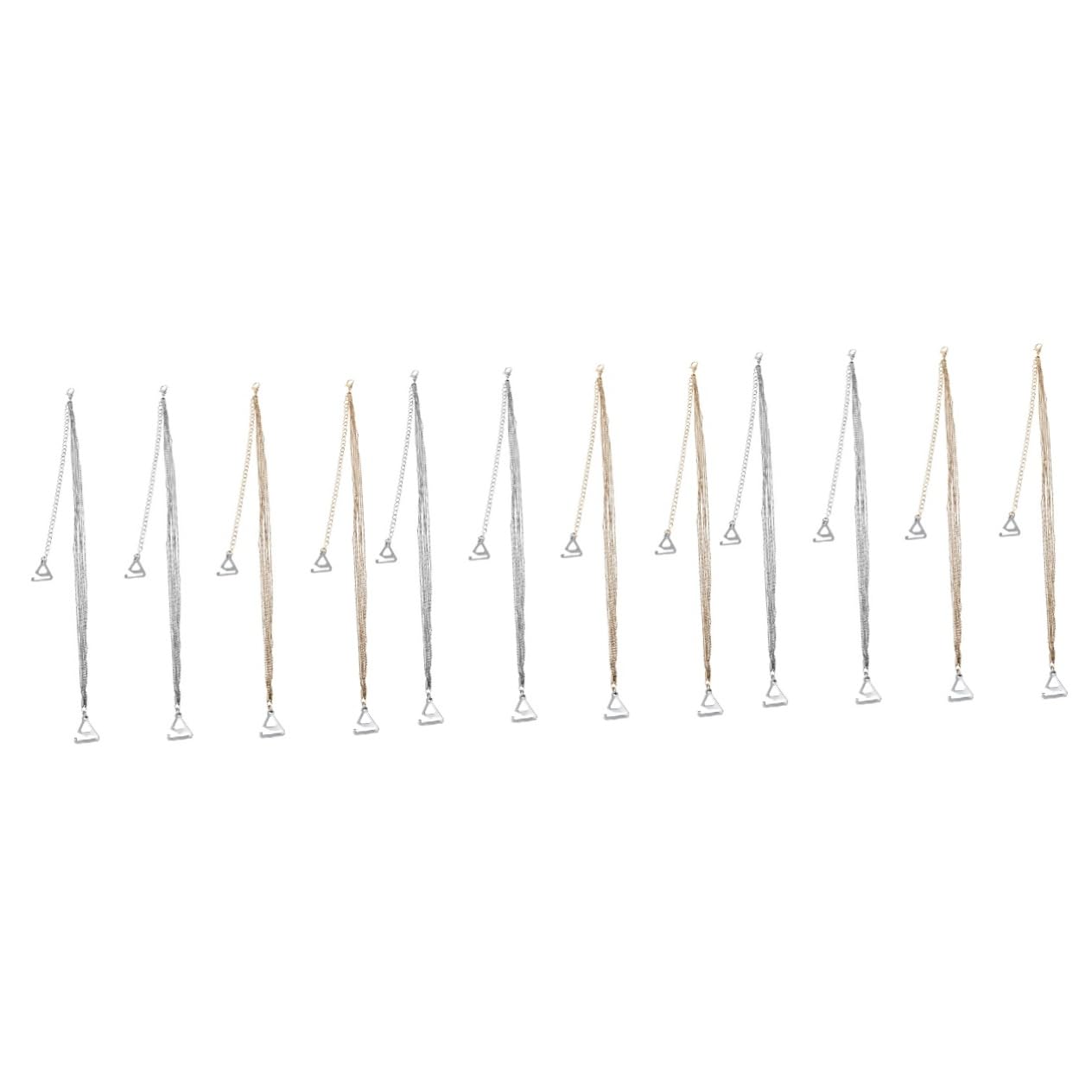 SHERCHPRY 3 Juegos De Tirantes Ajustables Para Sujetador De Mujer Con Diamantes De Imitación (2 Pares X 3)