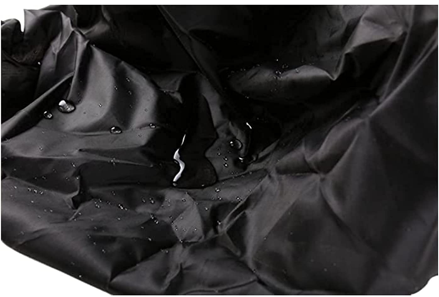 Bulfyss Rubberized 100% Waterproof Dust Proof Rain Cover for Backpack Bags, 30L-40L Rainproof Dustproof Protector Raincover Elastic Adjustable for Hiking Camping Traveling Climbing Cycling, Black 4