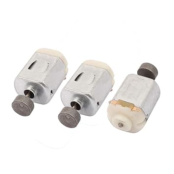 ELECTROPRIME 3 Pcs DC 3-6V 18000RPM Micro Vibration DC Motor for RC Airplane Electric Toys