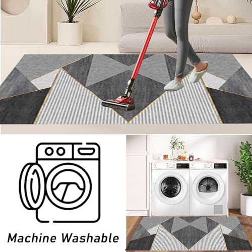 Alfombra lavable para pasillo que evita resbalones en la cocina y protege suelos modernos 6