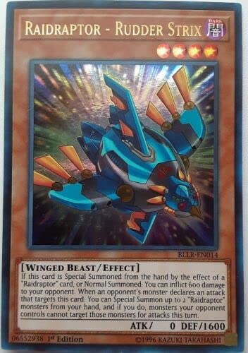 Raidraptor - Rudder Strix - BLLR-EN014 - Ultra Rare - Battle of Legends - 1st Edition - NM/M