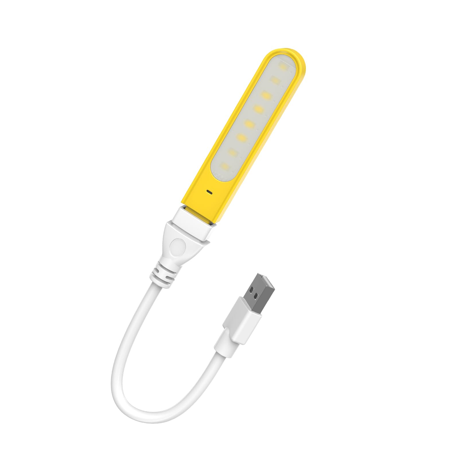 EXQIOUR USB LED Light Portable Small Book Reading Lamp for Computer Flexible Bendable Night Light Laptop Desk USB LED
