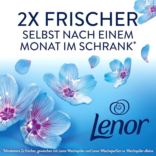 Lenor Wäscheparfüm Aprilfrisch 495g, Non-Stop Frische Für Bis Zu 12 Wochen Im Schrank