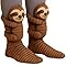 3D Animal Socks, Funny Novelty Animal Hugging Socks, 3D Sloth Animal Socks for Women, Cozy Winter Floor Socks – Ideal Gift for Animal Lovers