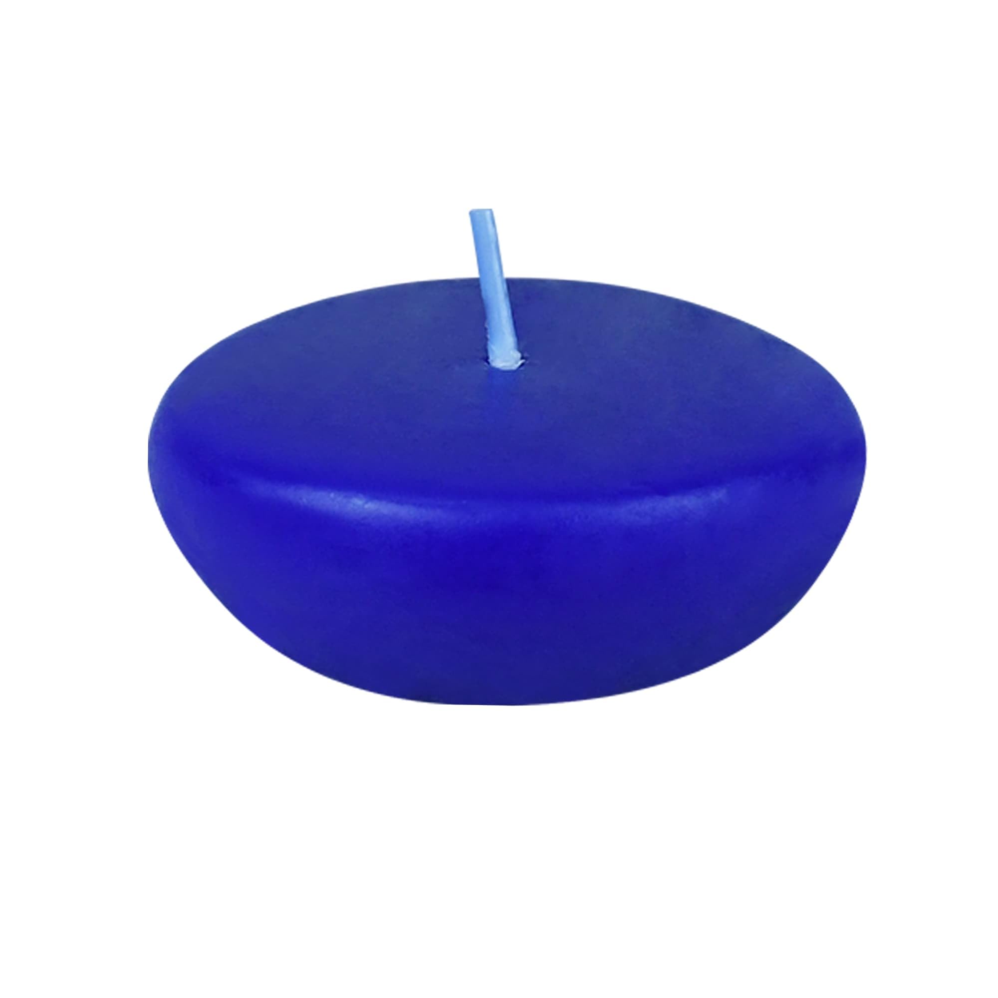Bougies flottantes bleu roi de 6,3 cm pour créer un centre de table lumineux