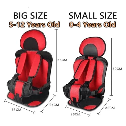 2023 Newest Auto Child Safety Seat Simple Car Portable Seat Belt, 0 – 12 Years Old Car Seatbelt Protector (Big(5-12 Years), Light Grey) #TOP1