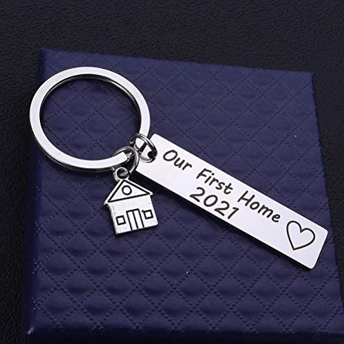 La Nostra Casa 2021 Portachiavi Coppie in Acciaio