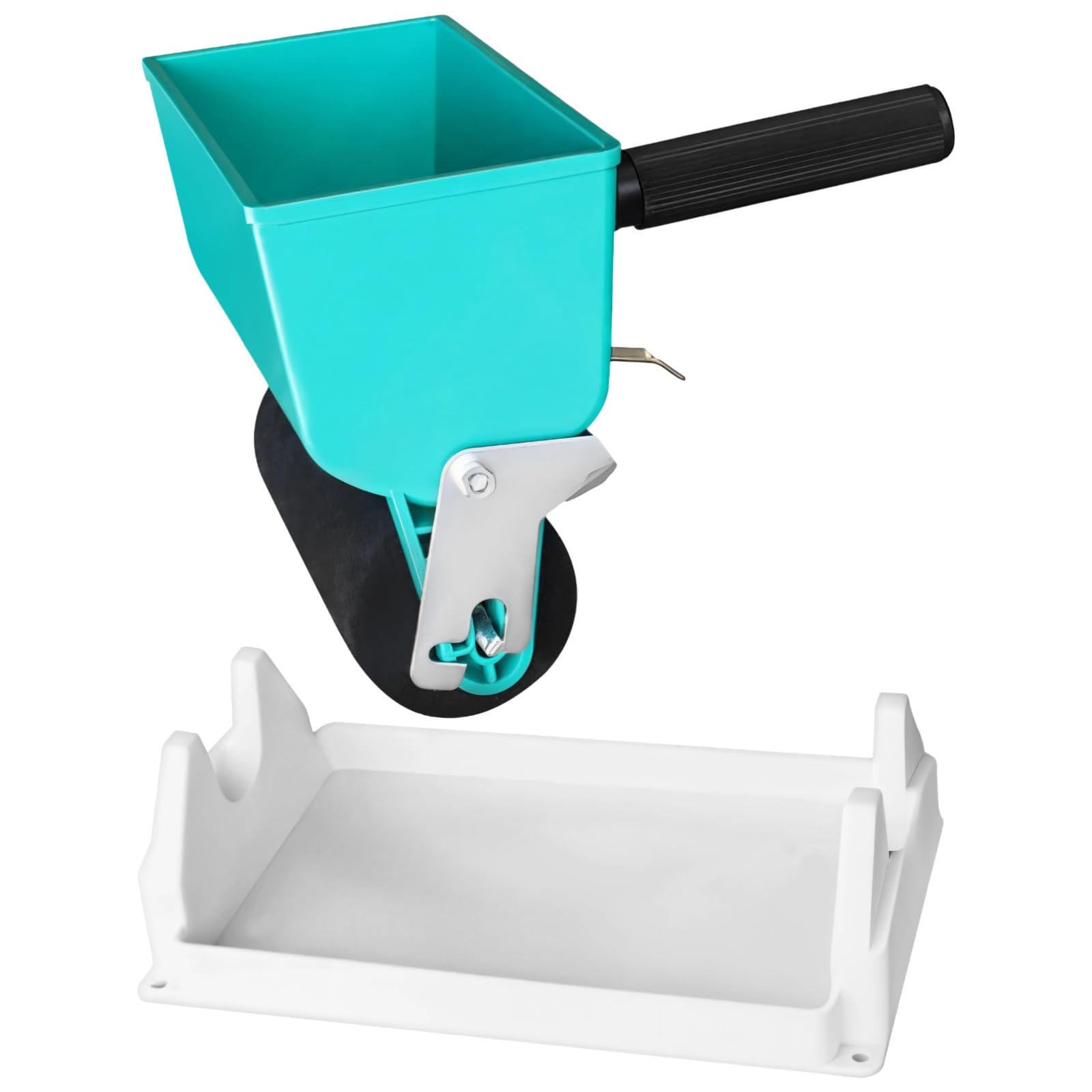 Aplicador de rodillo de pegamento para madera, herramienta de distribución de pegamento ajustable con contenedor de 10,8 oz, rodillo de pegamento para carpintería, PVC, cuero y cartón, herramienta