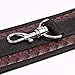 EXREIZST Portable Exercise 2 Black Spreader Bar Set, Restore Pilates with 4 Brown Adjustable Straps Sports Aid Training Fitness Gear Pilates Aid Kit, Home Yoga Gym Kit