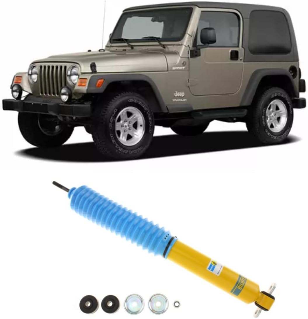 Bilstein 24-024426 4600 Series Front Shock fits 1997 2006 Jeep Wrangler 4WD - Monotube Design, Fade Free Performance