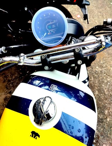 Image of Monsoon Speedometer Cap Cover, Rain Cover with Heavy Duty Microfibre, Compatible with Interceptor 650 Beear CC (Beear 650)