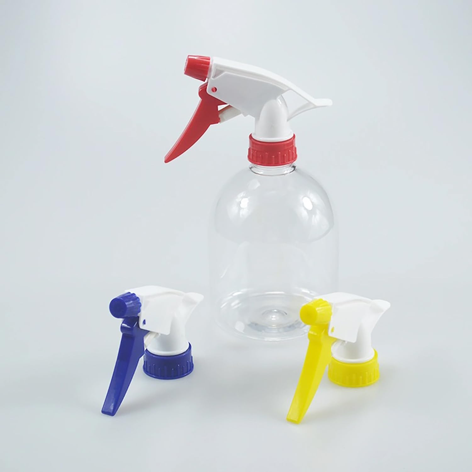 MADHYA Replacement Spray Bottle Nozzle - Heavy Duty Mist/Stream Spray Bottle Cap, Cleaning Pump Sprayer Head, for Auto/Car Detailing, Window Cleaning and Janitorial Supply, Random Color, Pack of 3 4