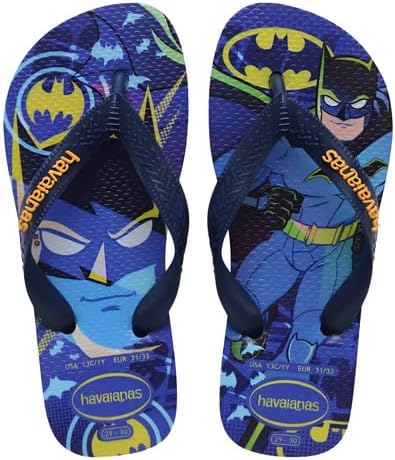 CHINELO HAVAIANAS INFANTIL TOP WARNER MARINHO 23/24 BATMAN