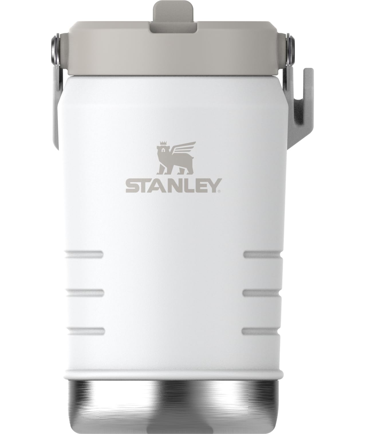 Photo 1 of Stanley IceFlow 2.0 Flip Straw Jug with Handle 40 oz | Twist On Lid and Flip Up Straw | Leakproof for Travel and Sports | Insulated Stainless Steel | BPA-Free | Frost
