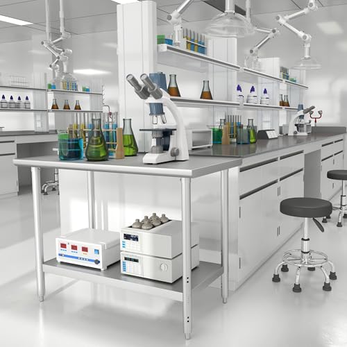 Image of Hardura Stainless Steel Work Table 24x48 Inches