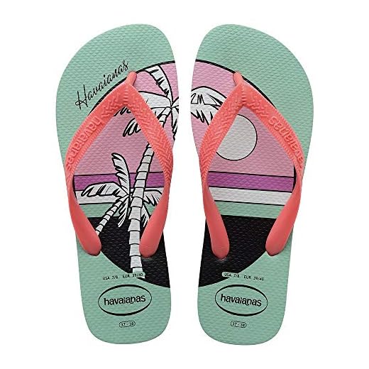 Havaianas Top Vibes, Infradito Donna, Multicolore (Green Dew 7611), 35/36 EU