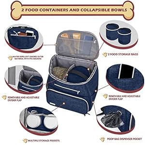 BAGLHER-Dog-Travel-Bag-BackpackAirline-Approved-Pet-Supplies-BackpackDog-Travel-Backpack-With-2-Silicone-Collapsible-Bowls-and-2-Food-Baskets-Dark-Blue - Cucciolini Doodles   BAGLHER-Dog-Travel-Bag-BackpackAirline-Approved-Pet-Supplies-BackpackDog-Travel-Backpack-With-2-Silicone-Collapsible-Bowls-and-2-Food-Baskets-Dark-Blue