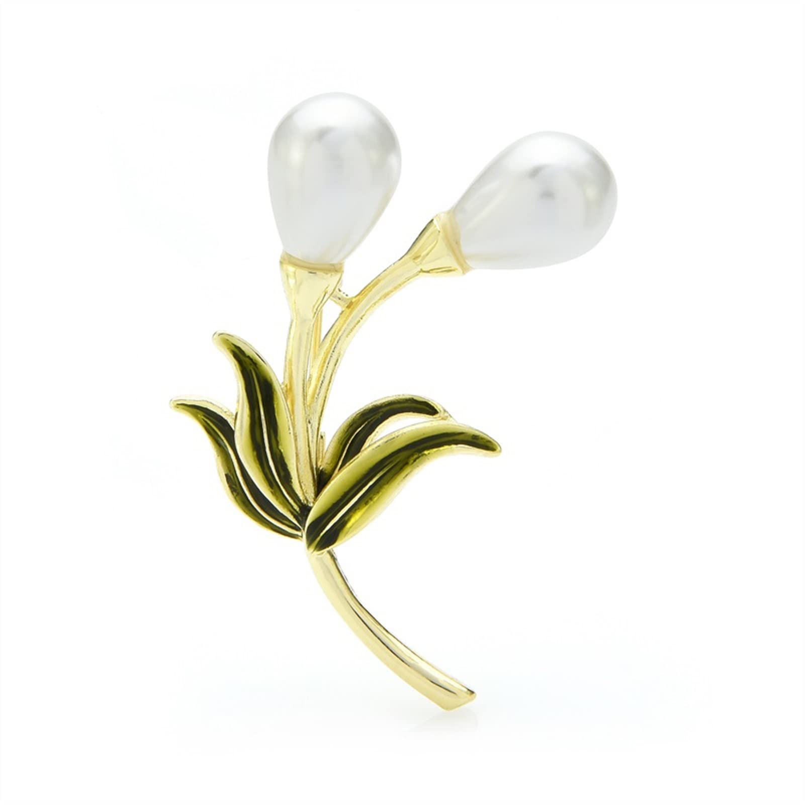 Brosche Pin Anstecknadel Schmuck Geschenke for Frauen Damen Modeaccessoires Blumenbrosche Damen Emaille Blatt Blumenbrosche Strickjacke Jacke Mantel Brosche Broschen & Anstecknadeln Abzeichen
