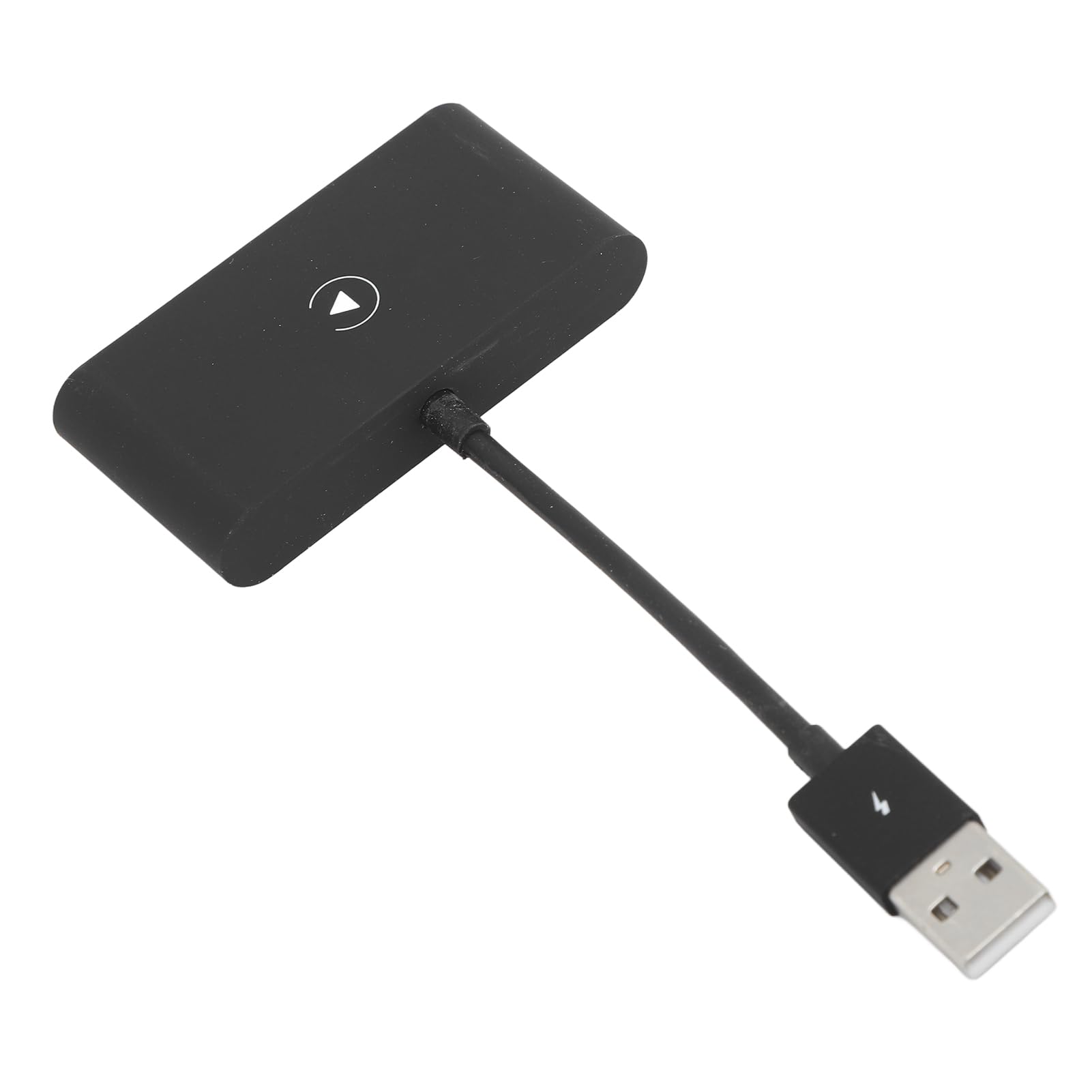 Naroote Adaptador Inalámbrico para Coche Dongle Inalámbrico Fácil de Usar para Coches Compatibles con de 2016 - Material ABS 1 Unidad (Black)