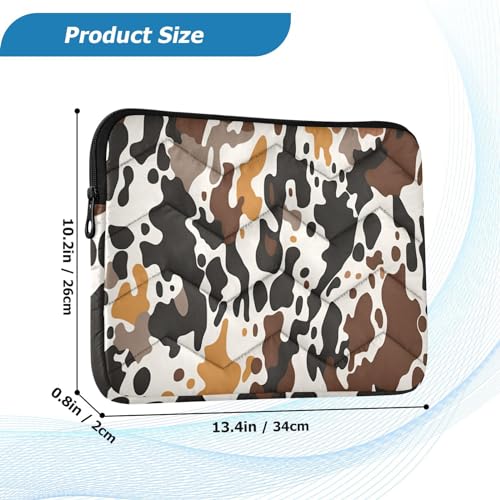 Funda para portátil 13-14 pulg. textura piel vacuna miniatura 3