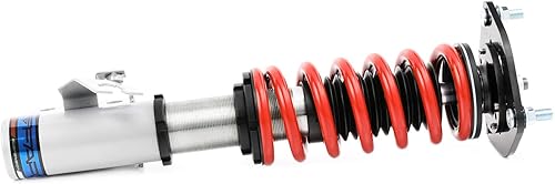 Miniatura 5 de FAPO Coilover de altura ajustable para Nissan 350Z 2003-2008 para Nissan Skyline V35CV35 2001-2007, resorte helicoidal monobubo sobre amortiguador,