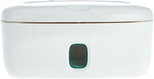 Miniatura 5 de Nuby Dispensador de toallitas para bebés, tapa fácil de abrir y placa pesada para una dispensación suave, ventana transparente