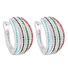 A3 ( Multi-Colored Geometric CZ Hoops）