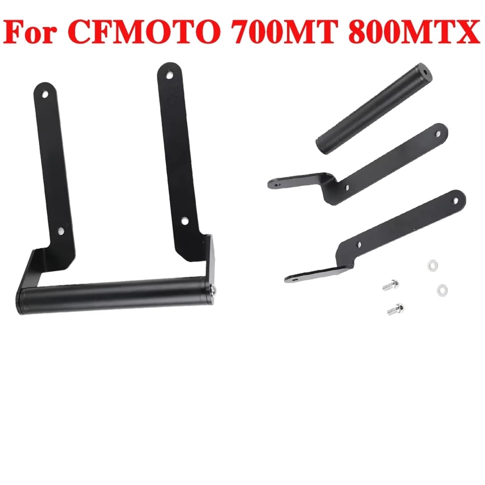 Motocicleta GPS Soporte De Navegación Compatible con Accesorios de Motocicleta Compatible con CFMOTO 700MT 800MTX, Soporte para teléfono, Soporte de navegación GPS. Soporte de teléfono móvil