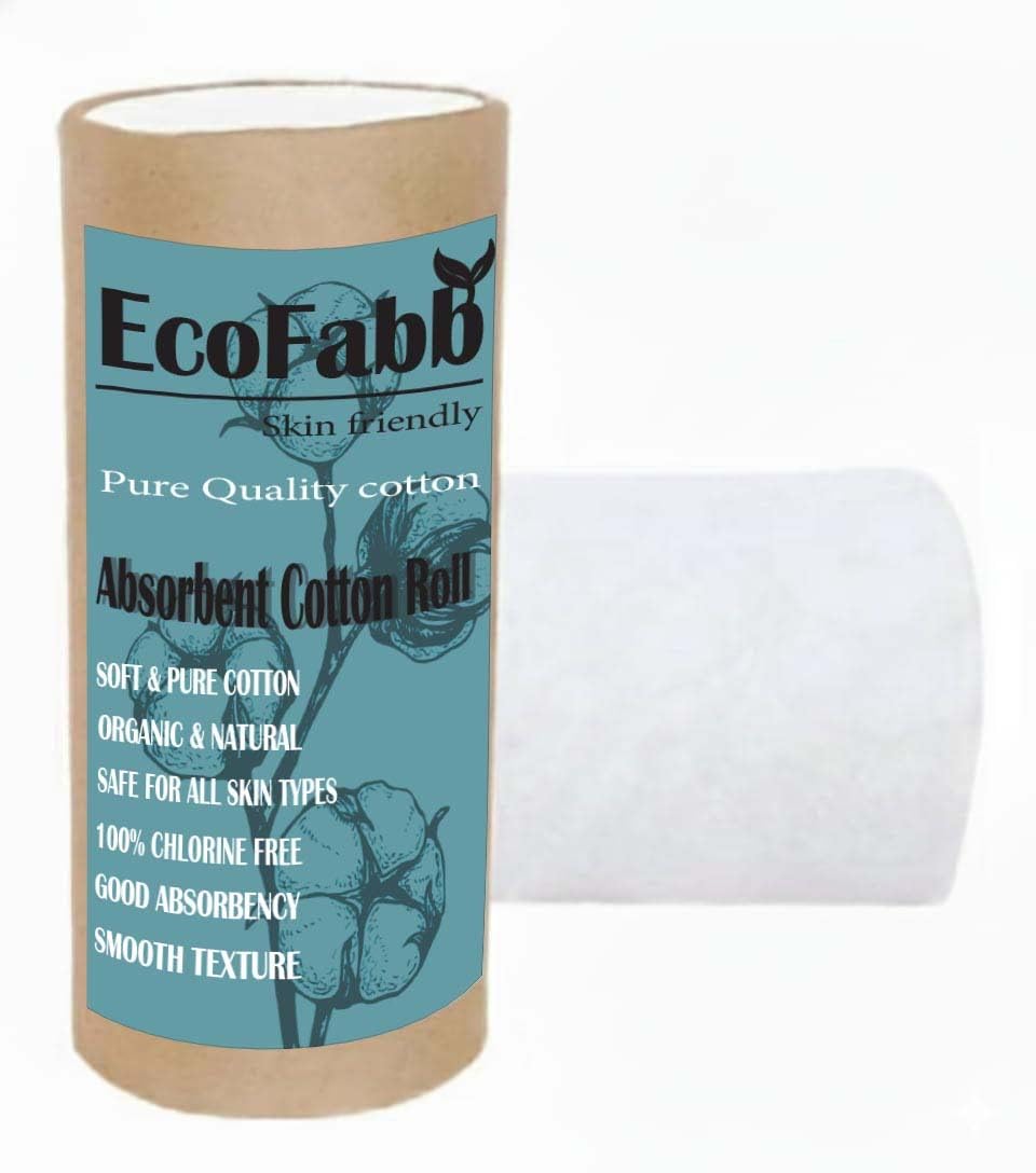 Hospital Grade Surgical Cotton Roll (1kg) - Sterilized & Soft for Wound Care / 1Kg Ultra-Soft Baby Cotton Roll for Gentle Cleaning, Diaper Changes, and Infant Hygiene-image-20