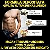 Maca Peruviana Nera 11.500mg con Taurina, Arginina e Tribulus - Integratore Energia Uomo per Forza Fisica e Stamina - 120 Compresse Made in Italy - Formula con 14 Attivi per Sport e Lavoro Intenso