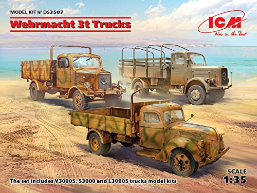 ICM ICMDS3507 Diorama 1:35-Wehrmacht 3t Camiones Cover