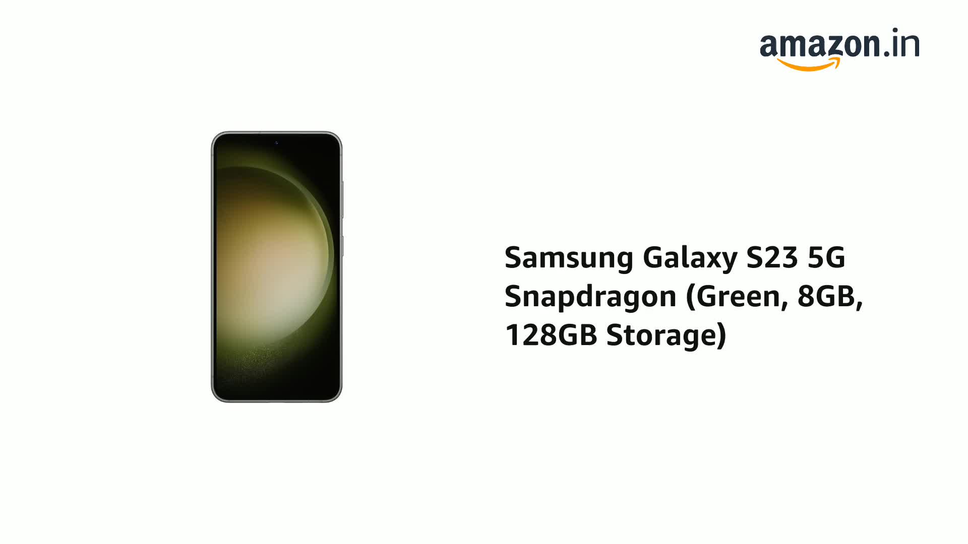 Samsung Galaxy S23 5G Snapdragon (Green, 8GB, 128GB Storage
