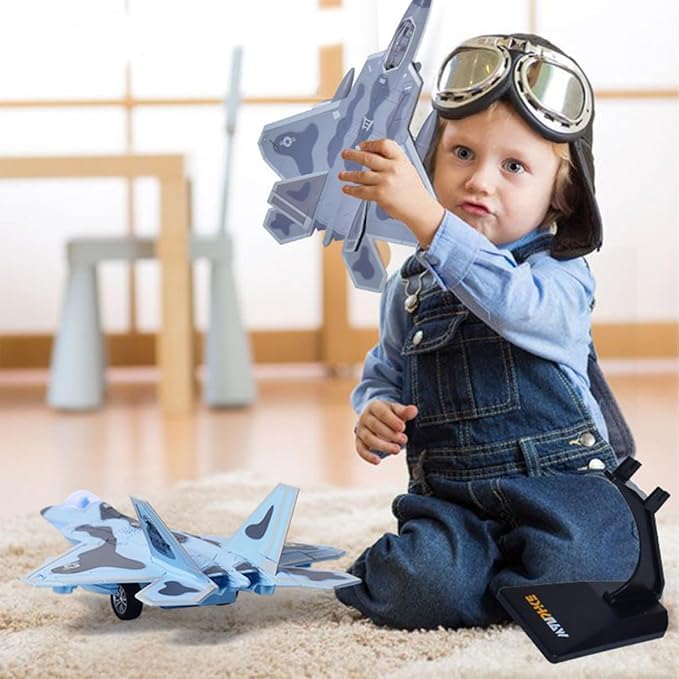 Fuwraixis 1/72 F-35 modèle d'avion de Chasse en métal moulé sous Pression, modèle de Simulation d'avion en Alliage, Peut être utilisé pour la Collection ou Les Cadeaux