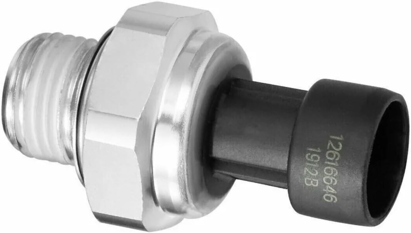 Engine Oil Switch Compatible with Oldsmobile for Bravada 2003 2004 1pcs Car Accessories 3pins Engine Oil Pressure Sensor Switch Replacement Part 12616646