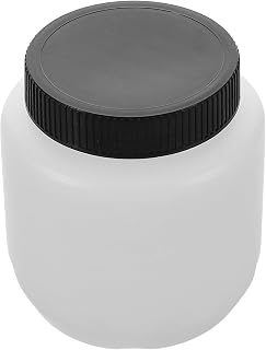 White Cake Airbrush Bottle Attachment Replacement 800ml Plastic