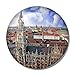 "N/A" Deutschland Magnet Deutschland Marienplatz Neues Rathaus München 3D Kühlschrank Magnet Handwerk Souvenir Kristall Kühlschrank Magnete Sammlung Reisegeschenk