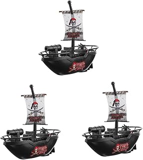 Toyvian 3 Pçs Brinquedos De Piscina De Navio Pirata Elétrico Para Crianças 1-3 Crianças Brinquedo De Piscina Piscina Pirata Brinquedo Crianças Pirata Meninos Brinquedo De