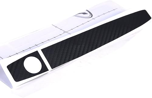 Miniatura 3 de beler 4 unids de fibra de carbono manija de la puerta del coche etiqueta autoadhesiva para Chevrolet Cruze Malibu Captiva Buick Regal Excelle