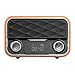 Produktbild BESROY 2020 Retro Radio Bluetooth a Retro Radio mit AUX/FM,Retroradio mit Antenne,Klarer Sound, tragbarer hoher Bluetooth-Lautsprecher mit kompatiblem Android-Tablet
