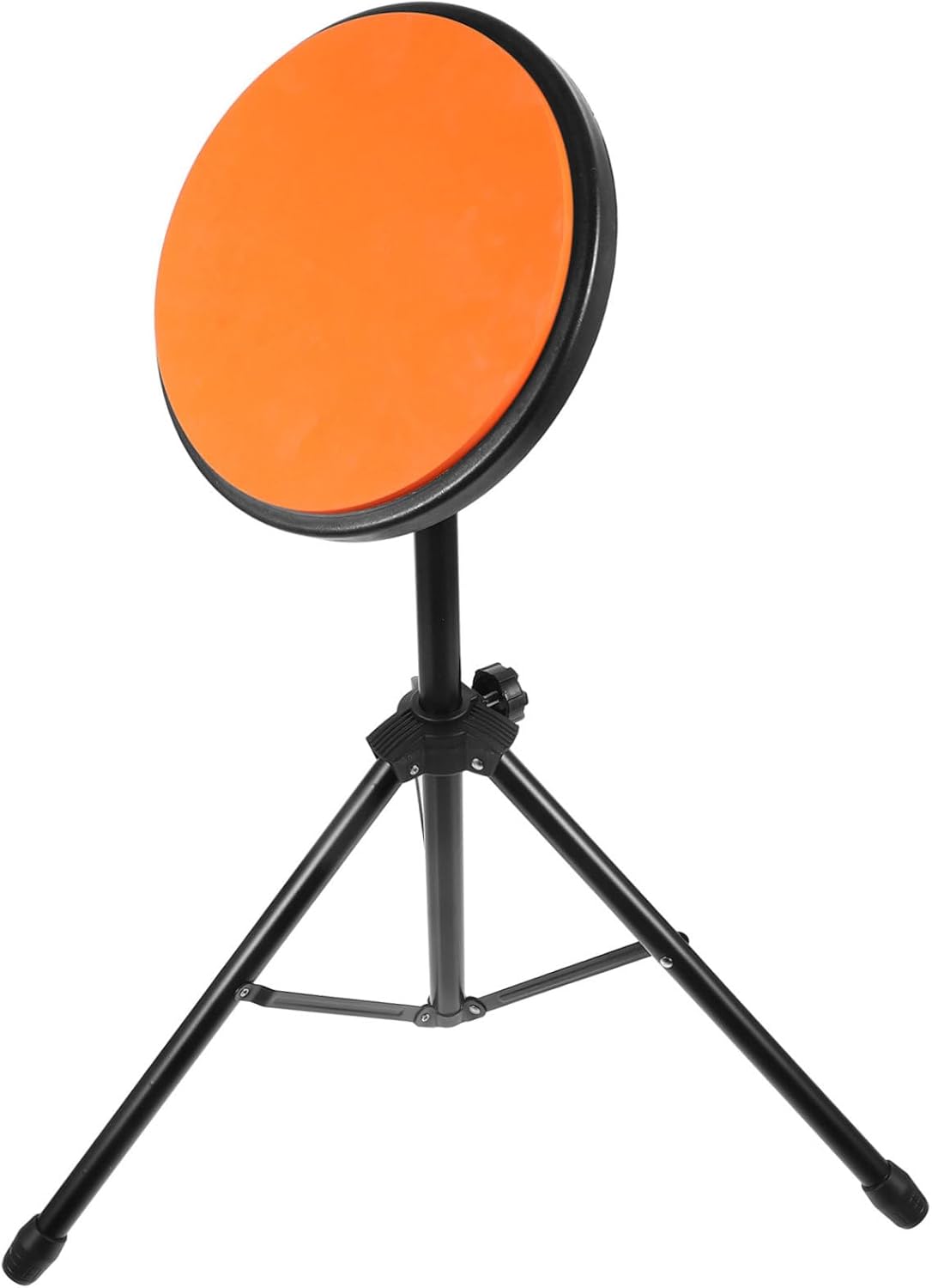LIOOBO 1Set Drum Practice Pad with Tripod Stand Durable Silent Drumming Pad for Beginners and Professionals for Practice Performance and Recording