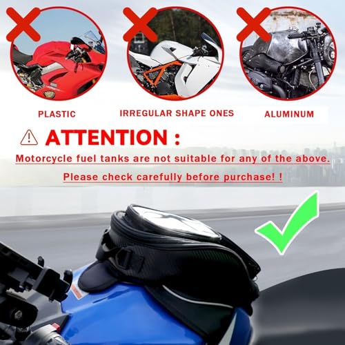 Bolsa para motocicleta Hsolumen Waterproof 19.7 in miniatura 6