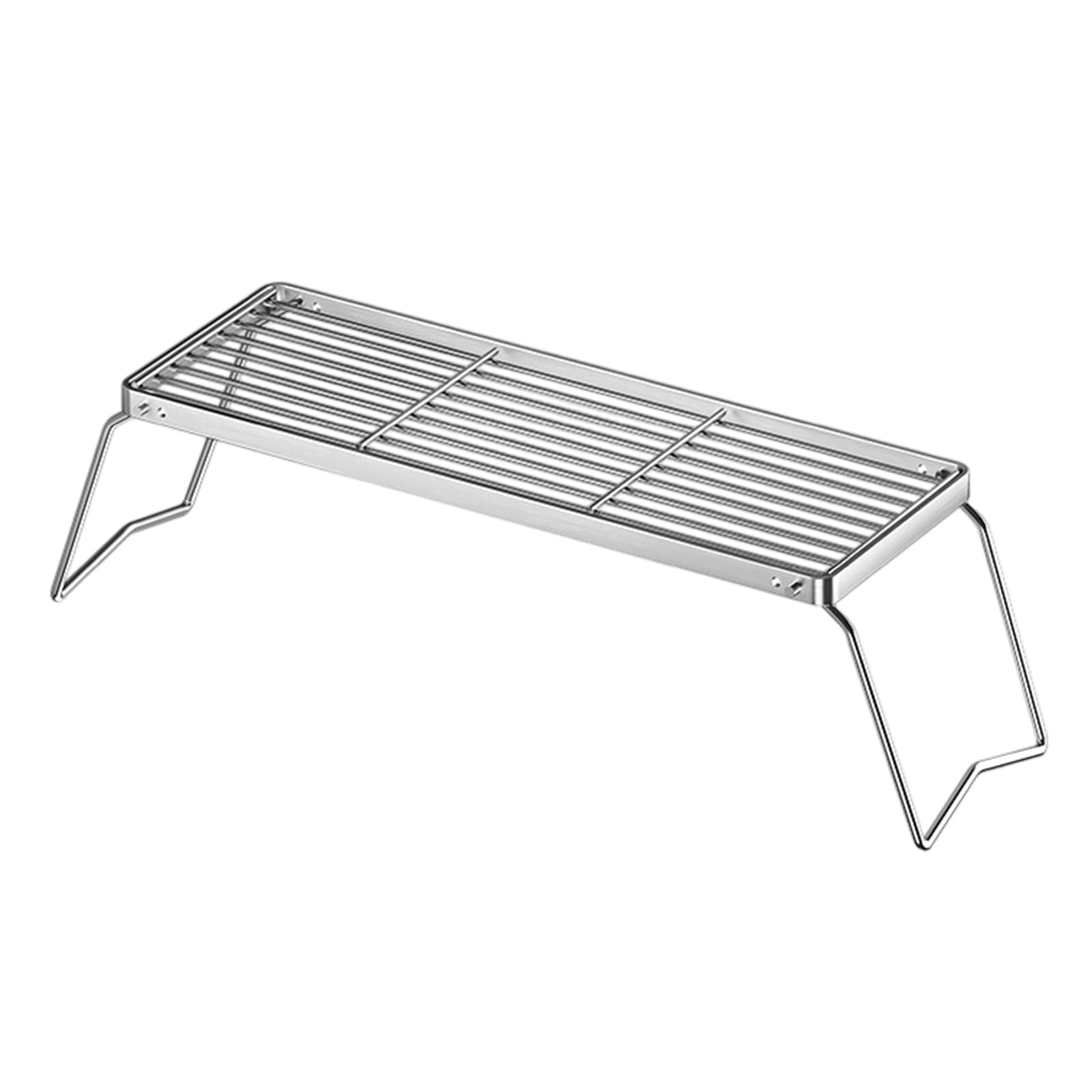 Portable Stainless Steel Folding Camping Grill for Outdoor Barbecue and Picnics Folding Camping Grills